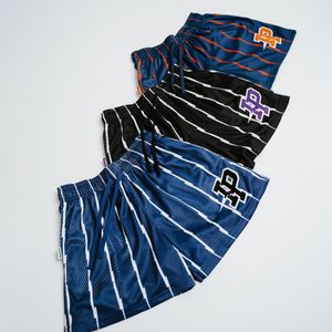 Mäns shorts Inaka Power Shorts Gym Träning Mesh dubbellager broderi basket som kör sport streetwear casual ip shorts 230526