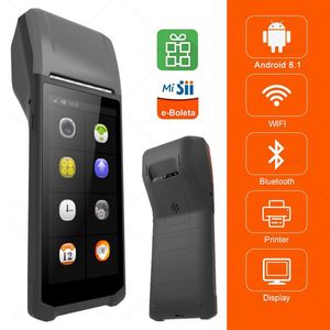 Drucker neue Q3PRO 4G 2+16 GB Android 8.1 Handheld PDA POS -Maschinen Mobiles Touchscreen -System in einem multifunktionalen WiFi -Drucker