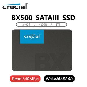 Kör original avgörande BX500 240GB 480GB 1TB 3D NAND SATA 2,5 tum Internt fast tillstånd Drive HDD hårddisk SSD Notebook PC 1TBLAptop