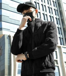 Men's Down 2023 Men Jacket Korean Trend Handsome Doudoune Homme Winter Casual Cotton Thickened Warm Outwear