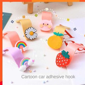 New 18g Car Seat Backrest Multi-functional Hook Beautiful And Practical Car Mini Cartoon Hooks Moisture-proof 6 7cm Firm