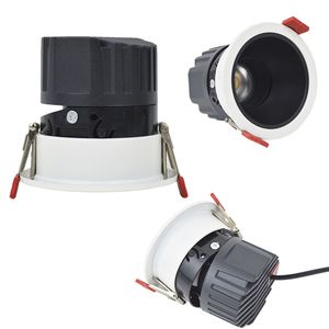 Wash Wall Light 12W AC220-240V Aluminiowe światła punktowe chłodnicy w suficie Cob Reflektor Lampa Lampa Lampa Dekora