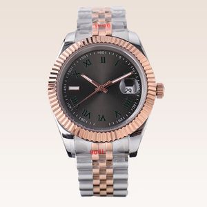 Luksusowy projektant Womans Watch Standard Watches Datejust 41 mm Mechanical Fashion Folding Blugle Auto Data Multicolor Dial Stalowe pasmo ze ręką na rękę Dhgate