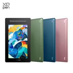 タブレットXppenアーティスト10グラフィックスタブレットモニター図面ペンディスプレイ120％SRGB 8192レベル6ショートカットキーサポートWindows Mac Android