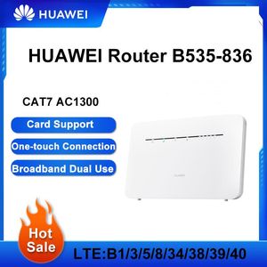 ルーター新しい到着Huawei製品4GルーターPro B535 836 CPEからWIRED WIFIブロードバンドモバイルポータブルワイヤレスルーター