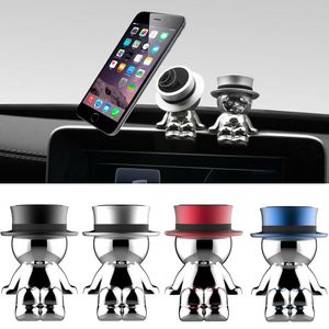 Stands Cellule Tablet Stand Magnet Auto Thotospettie Crazze Porta del telefono magnetico 360 Ruota Monte Monte Mobile Porta Mobile