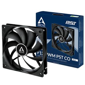 Kylning Arctic F12 PWM PST CO 12CM Silent PC Cooling Fan 120mm Case Fan CPU Cooler FDB 1350RMP Mute äkta original svart/vit