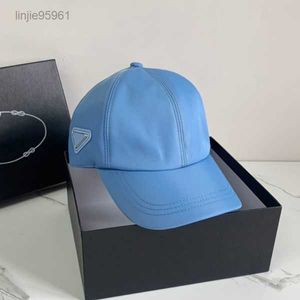 Damen Nylon Hut Herren Baseball Cap Designer Fitted Caps Hüte Side Triangle Casquette 2105284sx 2rj92