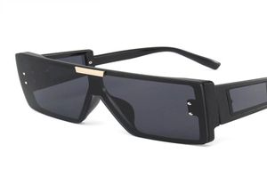 Gafas de sol de gran tamaño siameses cuadrados hombres mujeres ancho marcos grandes gafas de sol diseño de marca moda degradado gafas UV4006044185