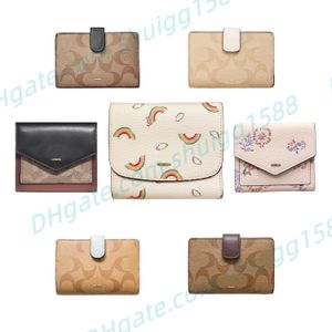 Top I migliori Portafogli chiave di alta qualità Designer di lusso Uomo e donna light Card pack aristocratico Moda multifunzionale Fibbia in vera pelle Portamonete con scatola