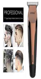 100240V Professional Precision Hair Clipper Electric Hair Trimmer Beard Shaving Machine 01mm Cutter Men Barber Haircut Tool1381562
