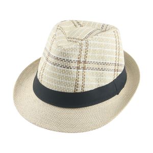 Cappello a cilindro britannico Cappelli da uomo Cappello Panama Cappello di paglia Spiaggia Casual Formale Estate Primavera Uomo Cap Sombrero Hombre