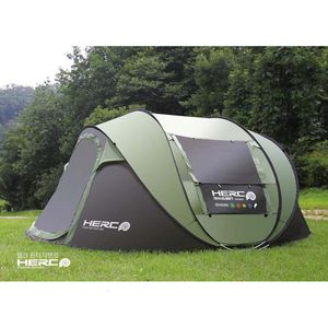 Tendas e abrigos Chegada 3-4 Pessoas Use Ultriarge Pop Up Automatic Quick Open Beach Large Gazebo Camping Tent 230526