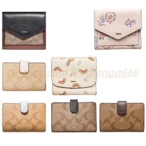 Top Designer Fashion Card pack Portamonete da donna Porta carte di credito Mini pochette di lusso Accessori multifunzionali Fibbia in vera pelle Portafogli con scatola