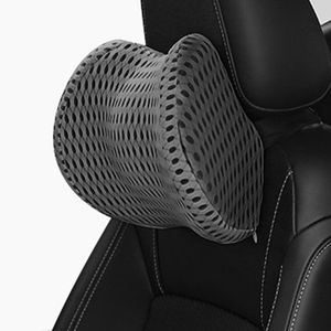 シートクッションカーヘッドレストネック枕サポートユニバーサルソフト枕クッションメモリフォーム腰部バックインテリア自動車財
