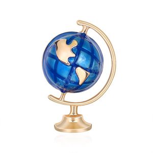 Earth Ball Brooch Pins For Men Women Gift Chritmas New Year Gift Fashion Jewelry