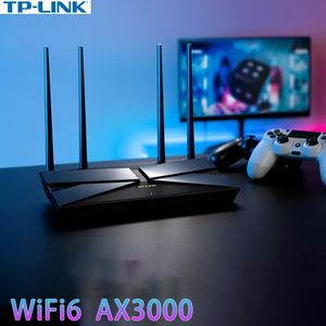 Routrar TPLINK AX3000 Dualband WiFi6 Wireless Router Mesh 2.5G RJ45 160MHz 11ac/Ax TLXDR3040 WiFi Booster 3000Mbps Hotspot Repeater