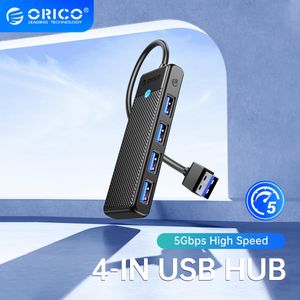 Stations ORICO Type C HUB USB HUB 3.0 4Port Splitter USB HUB Adapter Expansion Dock UltraSlim OTG Adapter For PC Computer Accessories