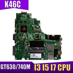 Płyta główna K46CB K46CM Notebook Mainbook i3 i5 i7 CPU GT630M GT740M GPU dla ASUS A46C S46C K46C K46 K46CB K46CM Laptop Motherboard