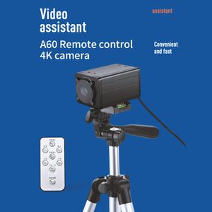 Monopods USB Web Camera 4K HD Remote Control Auto Focus Video Conference Meeting Live Broadcast Teaching Webcam med mikrofonstativ