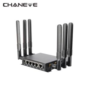 Router Chaneve Hochwertige Lastausgleich 4G Wireless Router High Power 300 Mbit / s WiFi Router LTE Modem Router mit Dual SIM -Kartenlösung