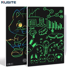 Tabletter 9.5 tum fördubblar LCD -skrivning Tablett Electronic Graphic Board Ultrathin Portable Handwriting Pad with Magentic Penkids Presents