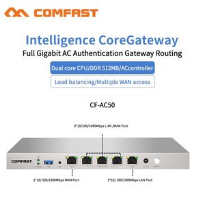 Yönlendiriciler Comfast CFAC50 Full Gigabit AC Yönlendirici Çoklu WAN Port Çekirdek Ağ Geçidi Erişim AP Yük Dengeleme WiFi Proje Denetleyici Yönlendirme