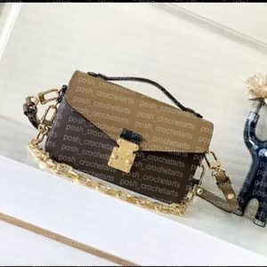 Trendig stil axelväska East West Metis för handväskor för kvinnor Plånböcker i äkta läder