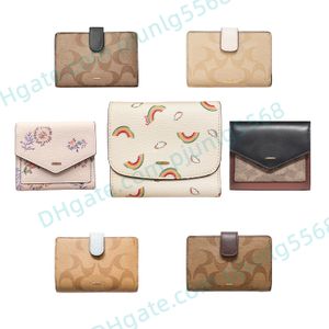 Top I migliori Portafogli chiave di alta qualità Donna Mens Luxury Designer light Card pack Moda multifunzionale Vera pelle fibbia slot per carte Portamonete con scatola