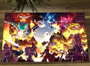 Poggia YuGiOh Playmat Splight TCG CCG Tappetino da gioco di carte collezionabili Tappetino per mouse in gomma antiscivolo Tappetino da gioco per scrivania Borsa gratuita 60x35 cm