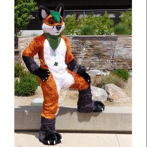 New Adult Fursuit Fox Mascot Costume Top Cartoon Anime theme character Carnival Unisex Adults Size Christmas Birthday Party Outdoor Outfit Suit