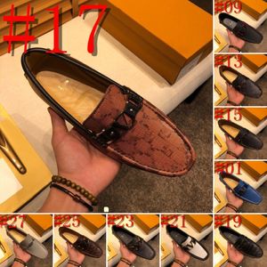 81Model New Loafer for Men Suede Men's Shoes Casual Flats Mens Designer Loafers Luxury Moccasins Breathable Summer Driving Shoes