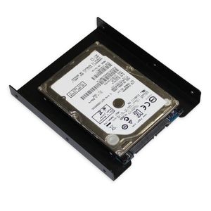 Адаптеры металлические SSD стоят от 2,5 дюйма до 3,5 дюйма SATA Hard Drive Holder Holder SSD Сплошной диск дисковый поднос Caddy