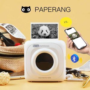 Printers PAPERANG Portable Bluetooth Photo Mini Printer Thermal Printer Pocket Printer Inkless Clearly Printing For Mobile Android iOS P1