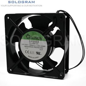 Pads 1pc helt ny för Sunon DP200A 2123XBT.GN 220240V 0,14/0.12AMP 120*120*38mm 12038 2Pin Server Cooling Fan