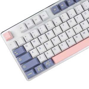 アクセサリ135キーYumeカスタムキーキャップMOMO PBT KEYCAP DYE SUBLIMATION CHERRYプロファイルチェリーMXスイッチキーボードのキーキャップ