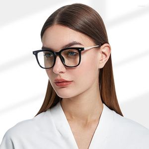 Sonnenbrille Blaulicht-blockierendes Brillengestell, optisch verschreibungspflichtige Brillen, Damenbrillen mit Rezept, Anti-Blue-Ray-Qualität, flexibel