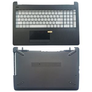 Frames gray Laptop Palmrest upper/Bottom case cover for HP 15BS 15RA 15BW 15RB 250 G6 255 G6 TPNC129 TPNC130