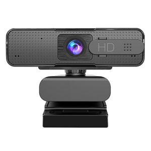 Webbkameror Tishric Autofocus Webcam 1080p HD USB -kamera för dator PC Web Camera med mikrofon Webcamera HD Video Ashu H701 Web Cam Cam
