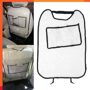 Nueva funda transparente para asientos de coche, fundas transparentes impermeables para asiento trasero de coche, accesorios interiores para coche, funda protectora para asiento trasero de coche