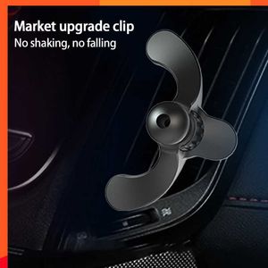 New Car Ball Head Phone Mount Abs Multifunctional Magnetic Long Service Life Portable Car Accessories Universal Car Air Vent Clip