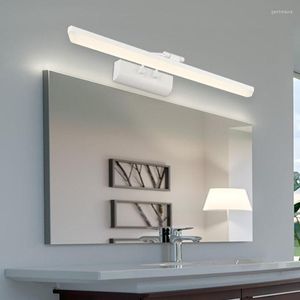 Lampade da parete a LED Luce frontale a specchio 9W Modern Simple Toilet Bathroom El Room Project Cabinet