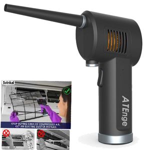 Gadgets Cordless Electric High Pressure Air Duster Computer Cleaner Blower Keyboard Cleaner Electronic Devices and Laptop Cleaner