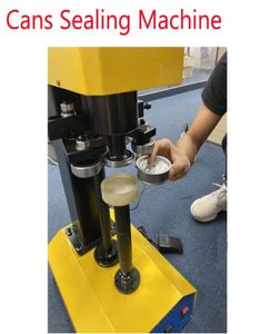 Automatic smartbud aluminum 420 Dry Herb Flower Tin cans sealing machine easy operate beer can sealer plastic metal 710 tin cap7313571