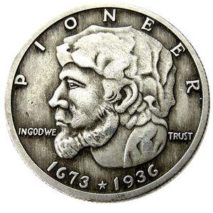 Moneta commemorativa da mezzo dollaro placcata argento Elgin degli Stati Uniti del 1936