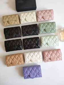 Lüks 10A tasarımcı cüzdan ünlü çantalar kadın çanta moda çantası flep el çantaları bayan para cüzdanları debriyaj gündelik zarf klasik kart sahibi çanta kutu çantaları