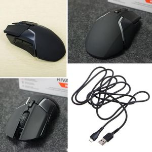 Camundongos USB de combos 1 1.8m Cabo de carregamento USB Cabo preto Fio de reposição de reparo Peças para série de aço Rival 600/650 Mouse