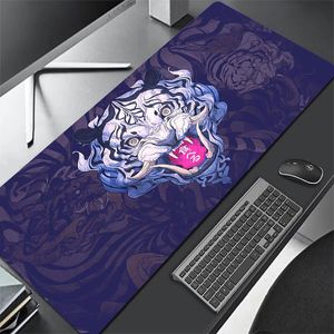 يستريح Tiger Digital Art Glamer Mouse Pad Gaming Mousepad Speed ​​Desk Mat Mat Matp Laptop Mames for Office Carpet Desk Excalities Pads