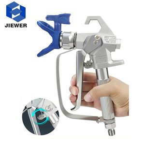 Spray Guns 3600PSI High Pressure Airless Paint Spray Gun With 517 Tip Nozzle Guard For Wagner Pump Sprayer Airless Spraying Machine 230526