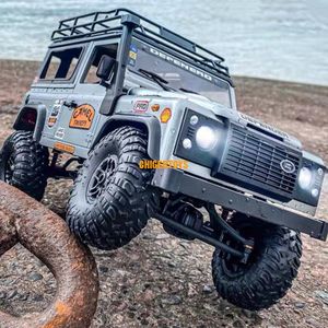 RC CARS WPL 2.4G Kolborste Electric 4WD High Speed ​​Truck 1:12 Scale Rover Defender Waterproof Offroad Drift Car RC Stunt SUV